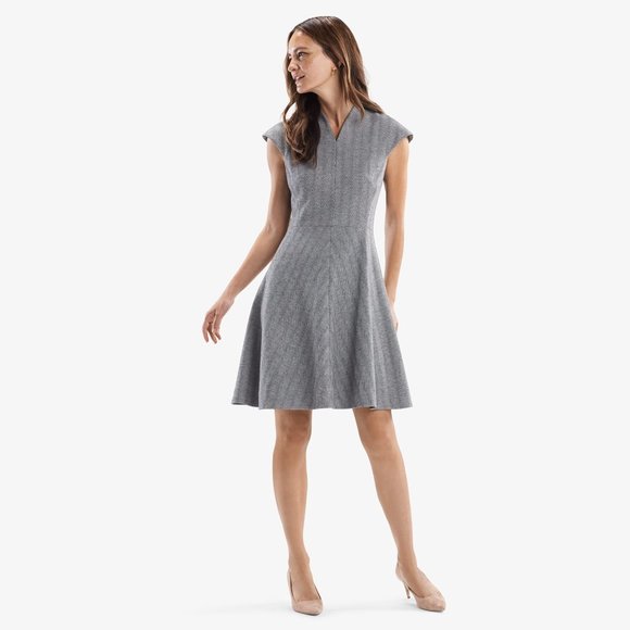 MM LaFleur Ruth Dress in Zip Jacquard - EUC - Picture 1 of 4